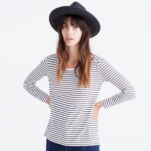 MADEWELL Whisper Cotton Stripe tee